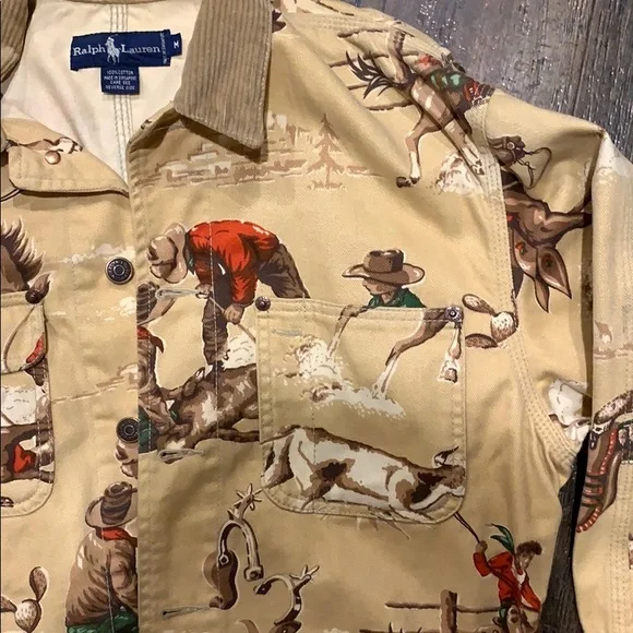 Ralph Lauren Vintage Cowboy Jacket - Picture 2 of 3